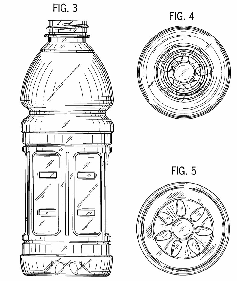 ¿Se diseñaron las botellas de Gatorade con un soporte para tapa en la